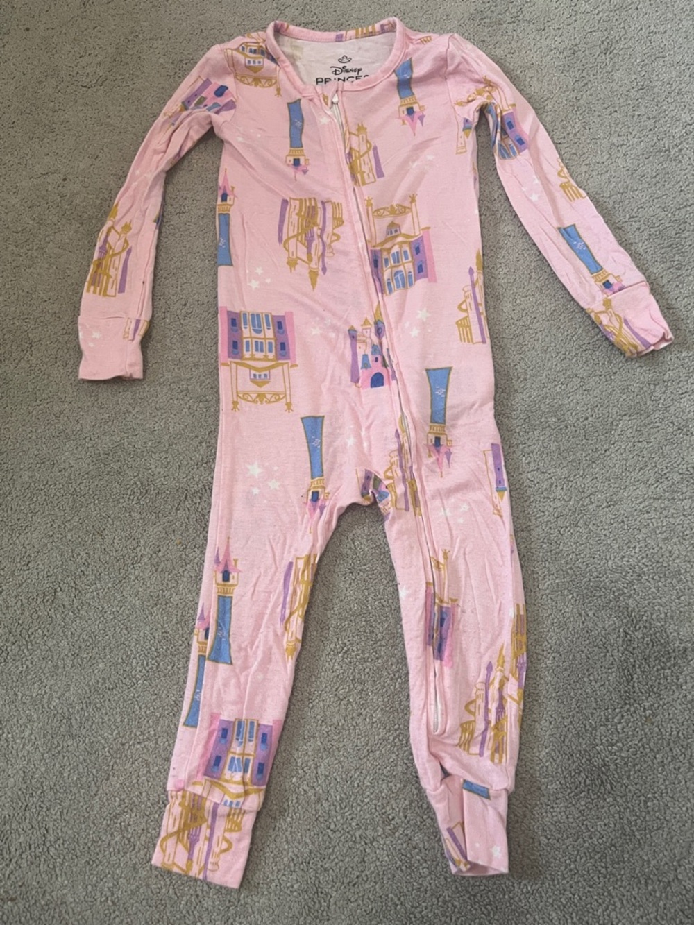 Disney Castle Print Bamboo Pajamas